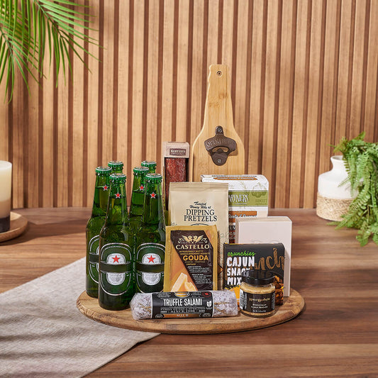 Beer & Cheese Lover's Basket, beer gift, beer, charcuterie gift, charcuterie, Washington delivery