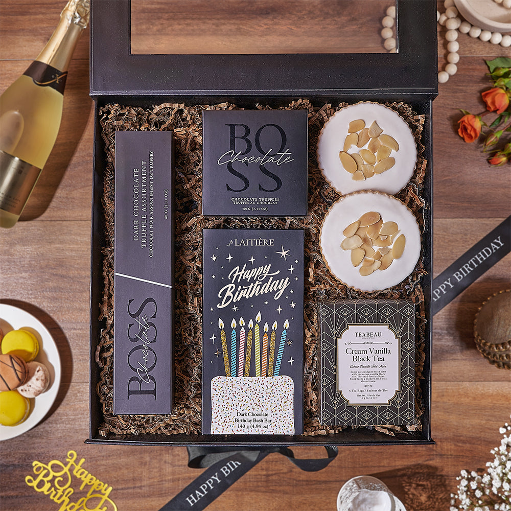 Birthday Vanilla Black Tea Gift – how the gift is presented