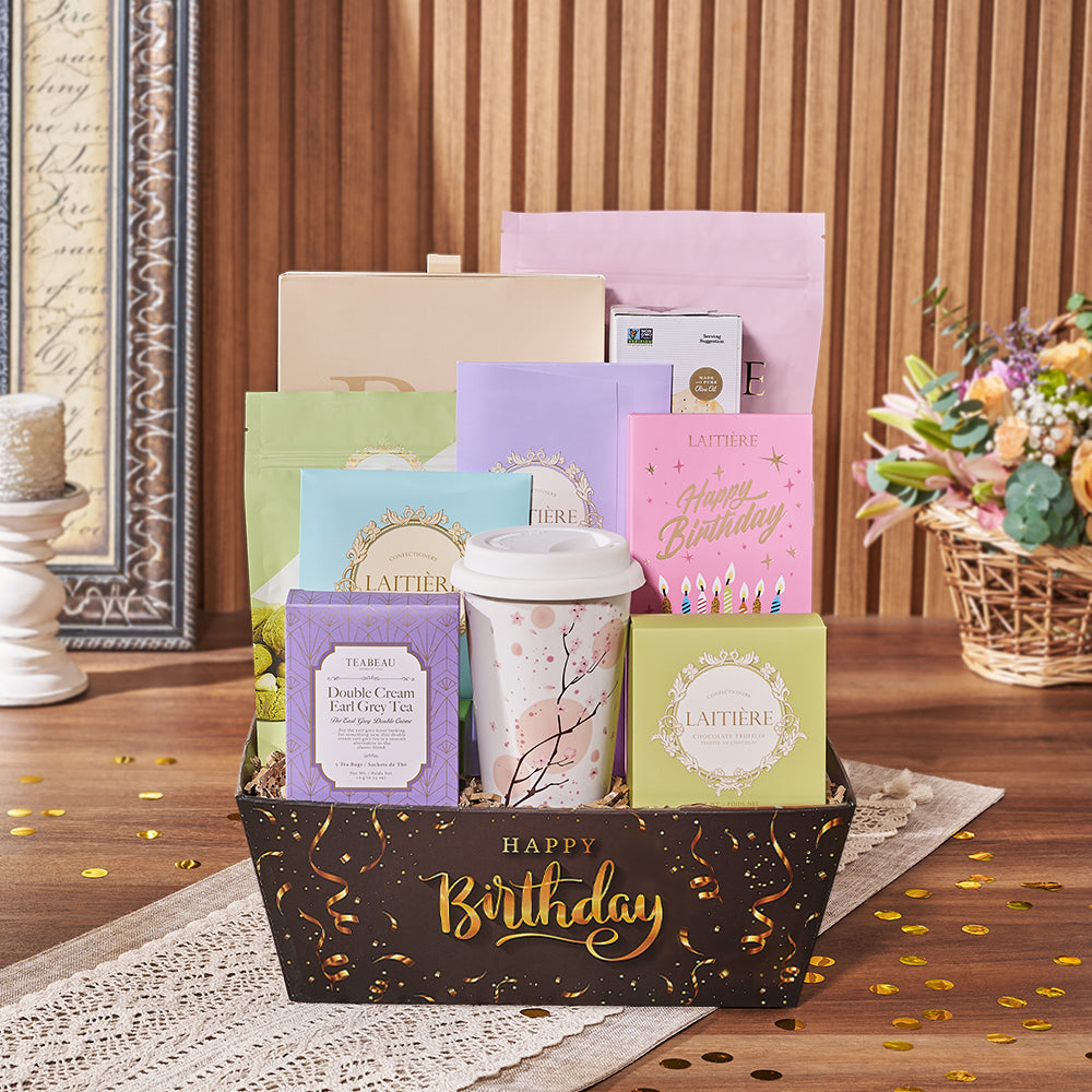 Birthday Celebration Chocolate Gift – how the gift is presented