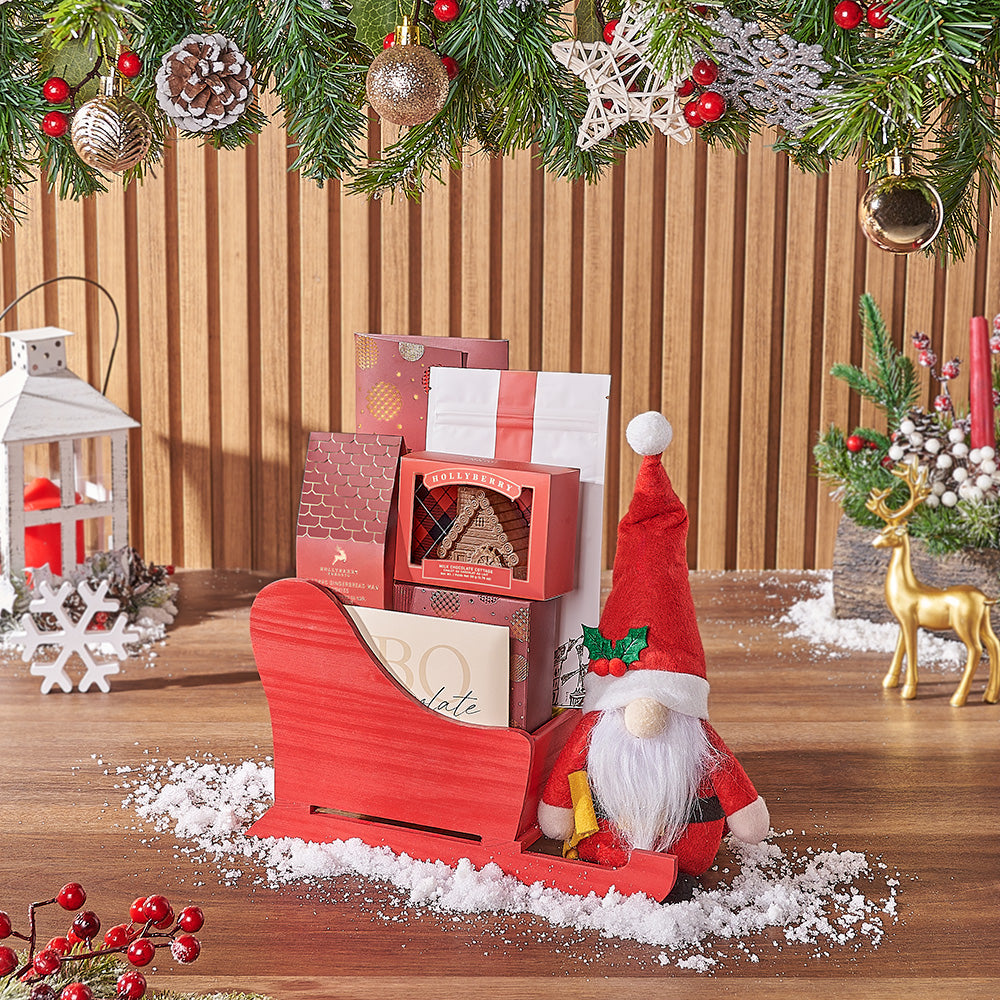 Christmas Chocolate Plush Gift – how the gift is presented