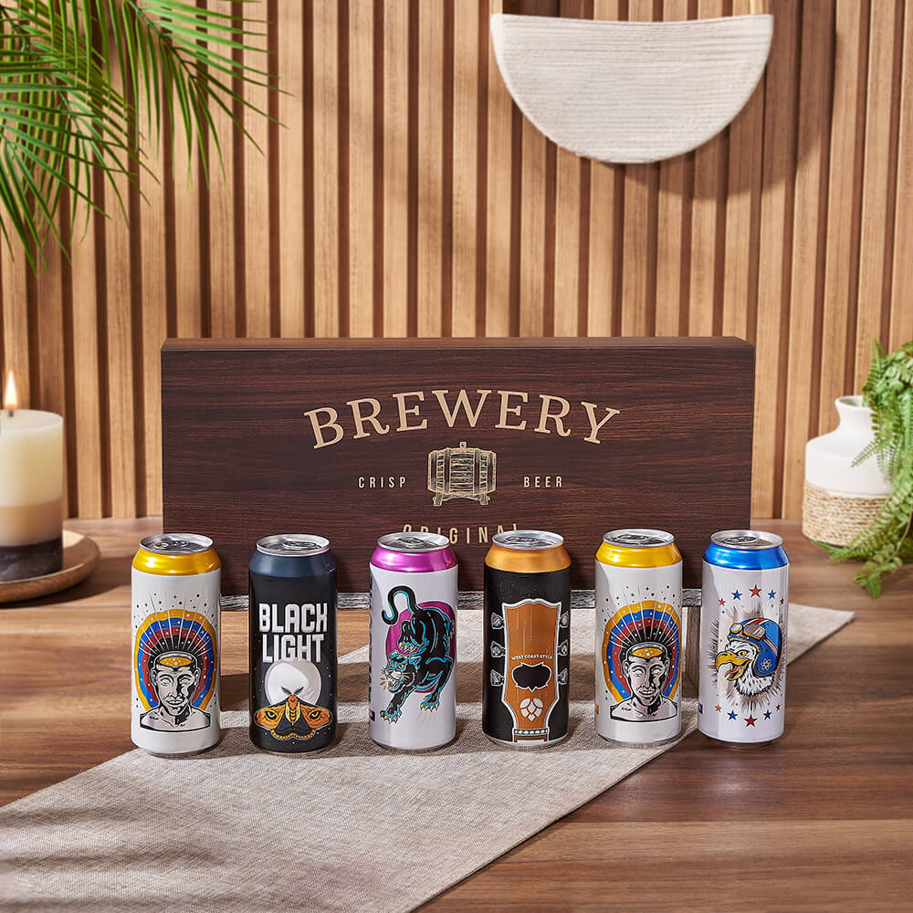 Craft Beer Sampler Box – how the gift is presented