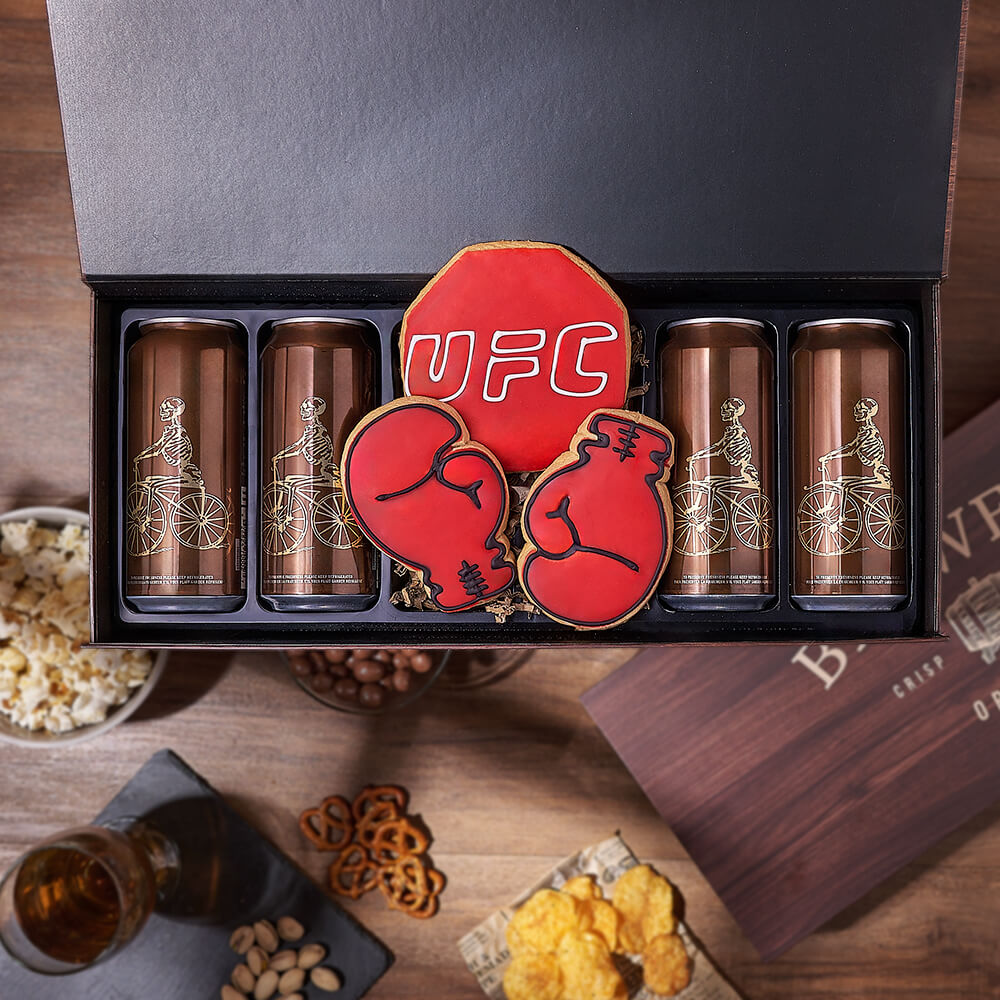 Craft Beer & Boxing Gift Box from Washington Baskets - Beer Gift Set - Washington Delivery