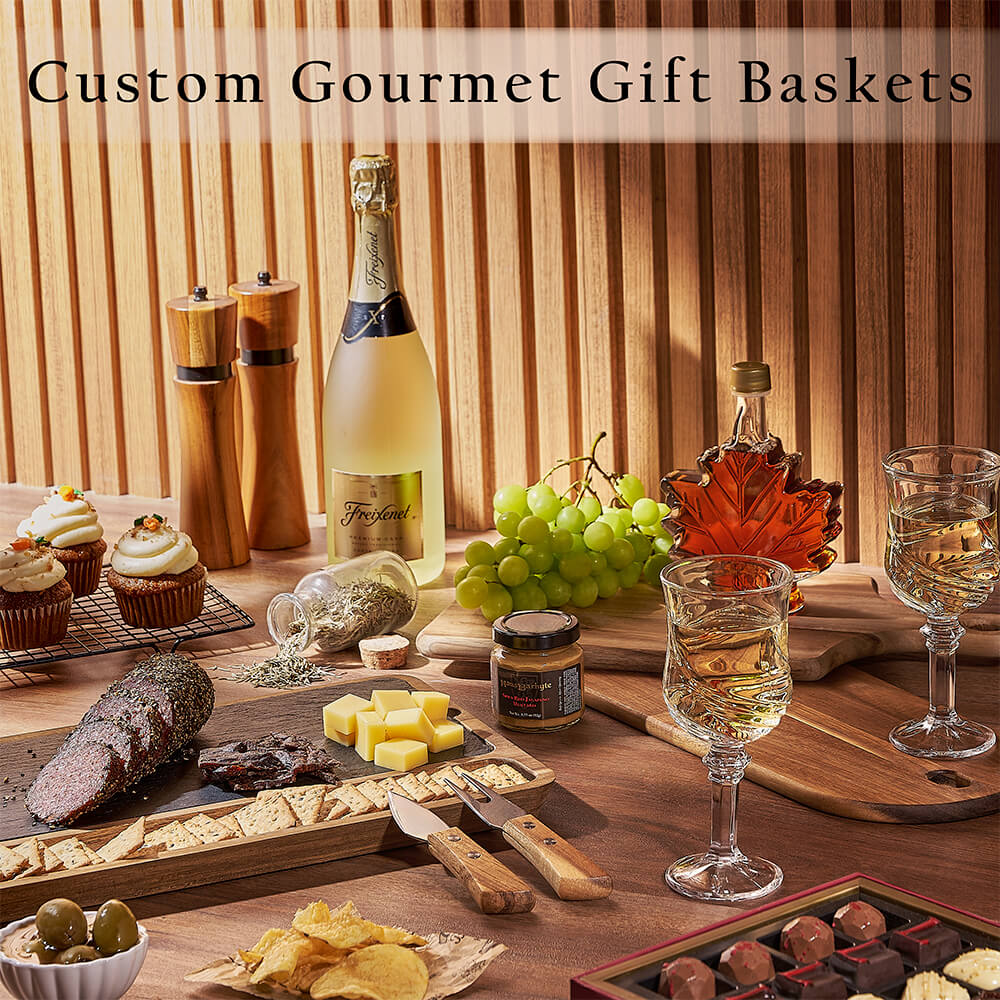 Custom Gourmet Gift Baskets from Washington Baskets - Washington Delivery