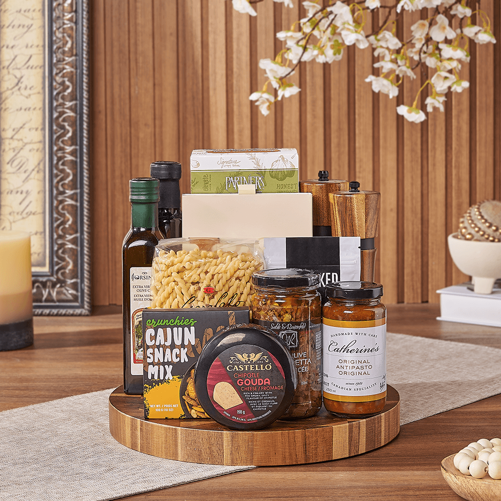 Gift basket prepared for next-day delivery across Washington DC, Maryland, and Virginia