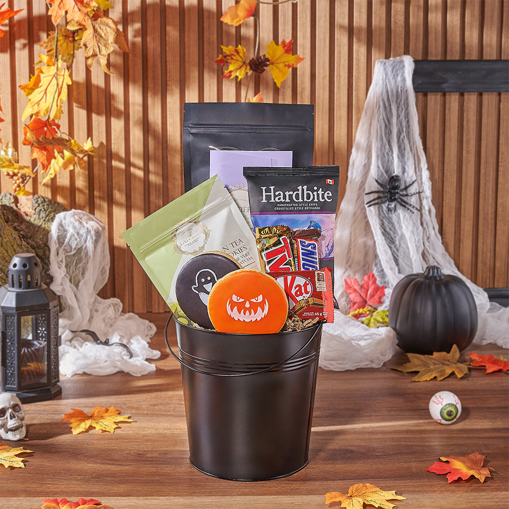 Halloween Tricks & Treats Gift Basket from Washington Baskets - Sweets Gift Set - Washington Delivery