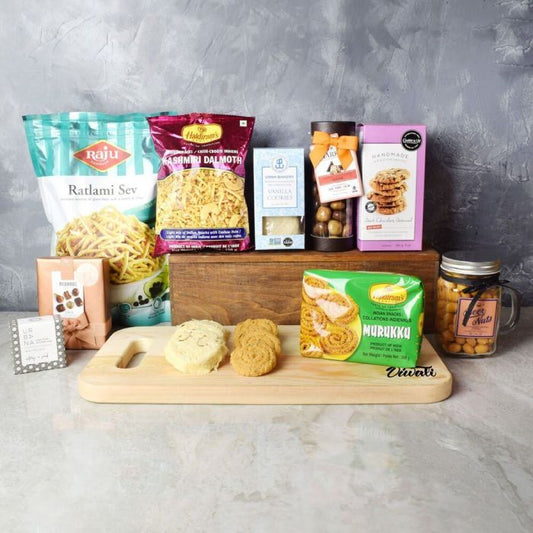 Happy Diwali From India Gift Set from Washington Baskets - Gourmet Gift Basket - Washington Delivery