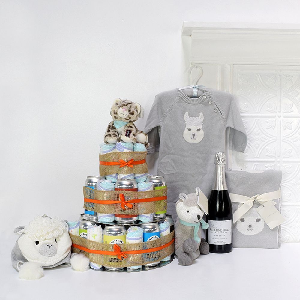 “Huggies & Chuggies” Celebration Gift Set from Washington Baskets - Washington Delivery