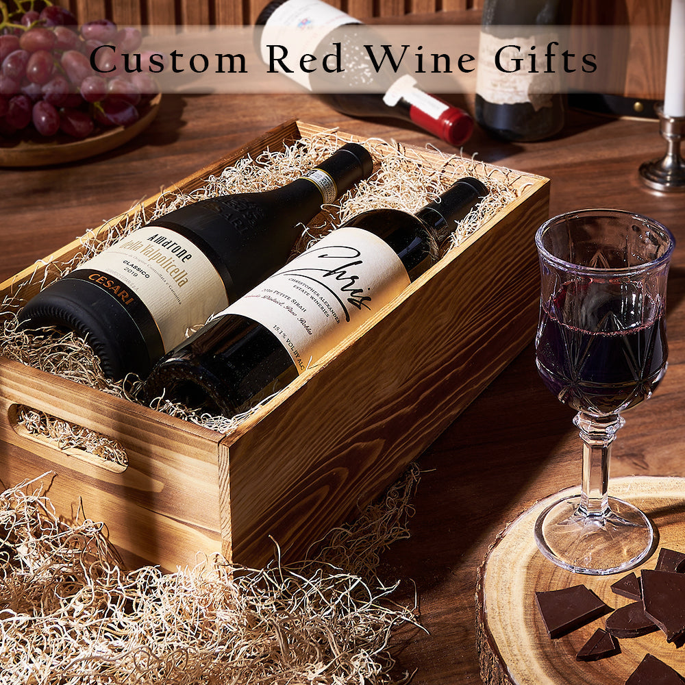 Red Wine Gifts from Washington Baskets - Wine Gift Basket - Washington Delivery