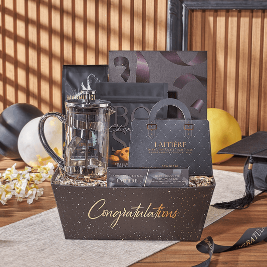 Refreshing Coffee Graduation Gift, coffee gift, coffee, graduation gift, graduation, chocolate gift, chocolate, Washington delivery