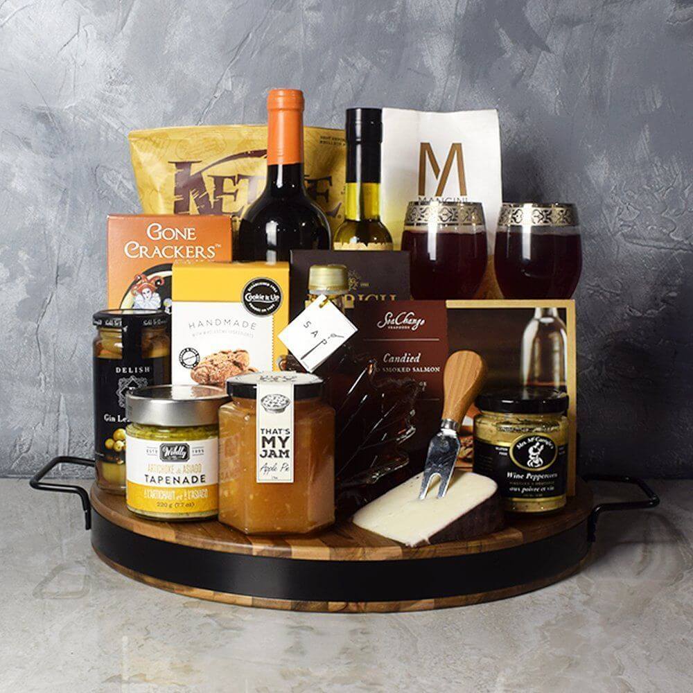 Summertime Beer Gift Set, beer gift, beer, chocolate gift, chocolate, snack gift, snack, New York City delivery
