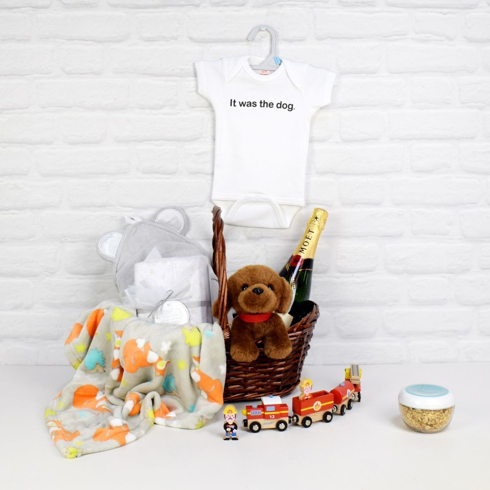 The Unisex Baby Celebration Set from Washington Baskets - Washington Delivery