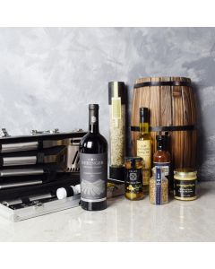 Mediterranean Grilling Gift Set with Wine, gift baskets, gourmet gifts, gifts, wine