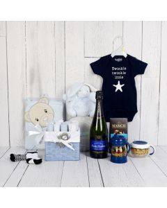 BABY BOY LITTLE STAR CELEBRATION SET, baby boy gift hamper, newborns, new parents
