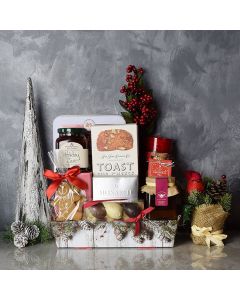 Wonderful Christmastime Gift Basket