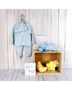 BABY BOY BEDTIME GIFT SET, baby boy gift hamper, newborns, new parents