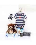 BABY’S FIRST WARDROBE GIFT SET, baby boy gift basket, welcome home baby gifts, new parent gifts