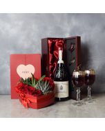 Richview Valentine’s Day Wine Basket, wine gift baskets, gourmet gift baskets, gift baskets, Valentine's Day gift baskets
